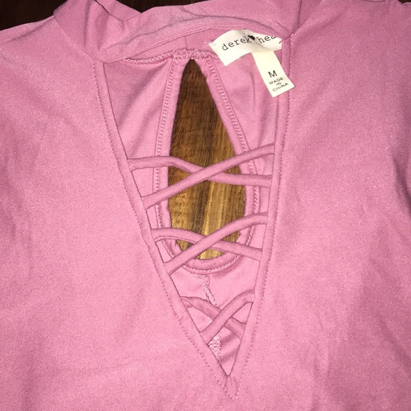 Sleeveless mauve dress - Picture 2 of 4